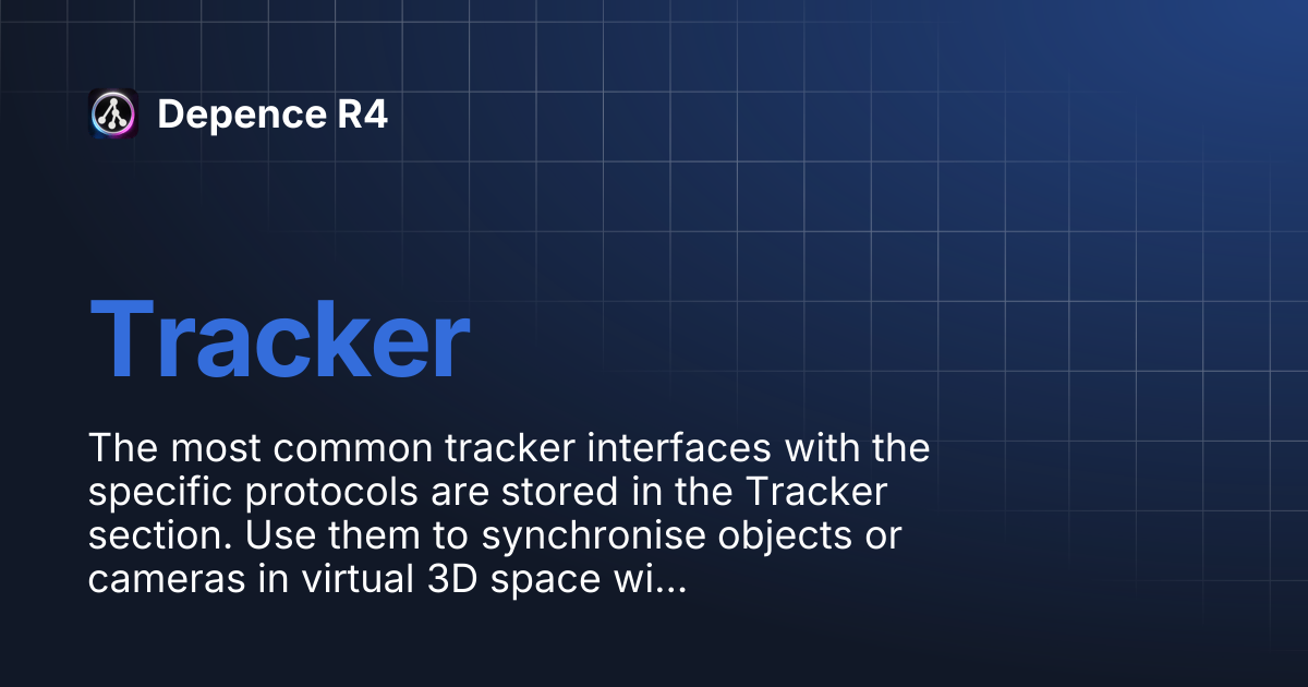 Tracker | Depence R4